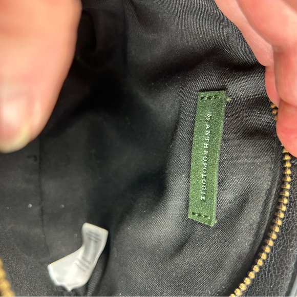 Anthropology Small Black Shoulder Bag - Picture 8 of 10